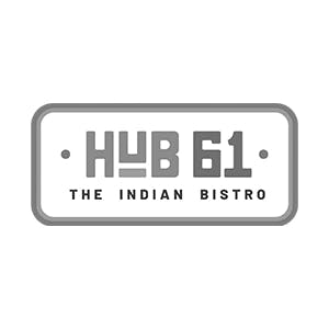 Hub 61 - The Indian Bistro Logo